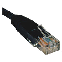 Tripp Lite N002-002-BK Cat5e 350 MHz Molded (UTP) Ethernet Cable (RJ45 M/M) PoE