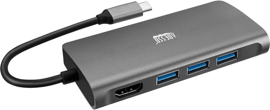 Adesso AUH-4030 8-in-1 USB-C Multi-Port Docking Station (TAA Compliant)
