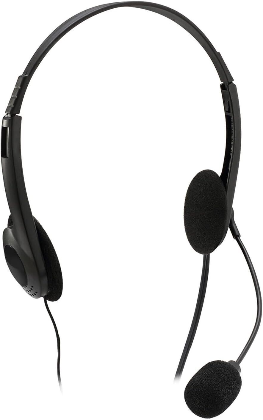 Adesso XTREAM H4 3.5mm Stereo Headset with Microphone - Noise Cancelling - Wired