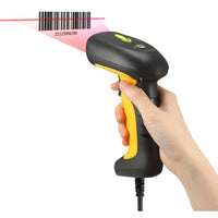 Adesso NUSCAN 5200TU Antimicrobial & Waterproof 2D Barcode Scanner - Cable