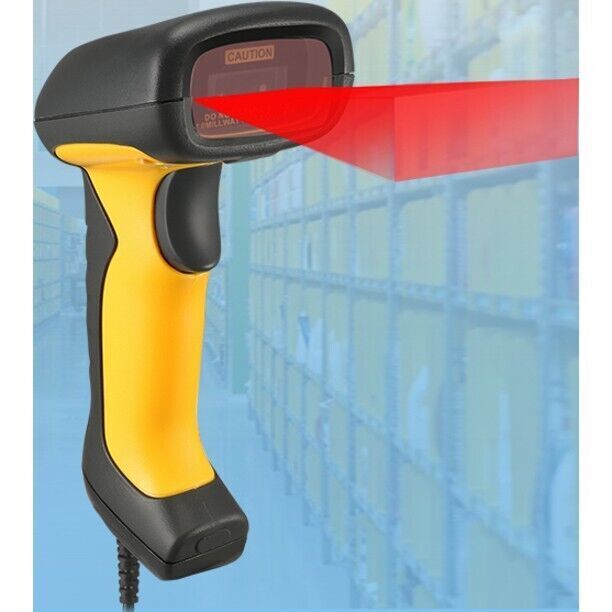 Adesso NUSCAN 5200TU Antimicrobial & Waterproof 2D Barcode Scanner - Cable