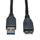 Tripp Lite U326-006-BK 6ft USB 3.0 SuperSpeed Device Cable USB-A Male to USB