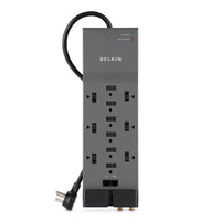 Belkin BE112234-10 12-Outlet Home/Office Surge Protector w/Phone/Ethernet/Coax