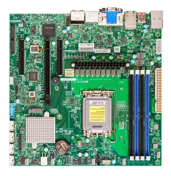 Supermicro MBD-X13SAZ-F-O MB R680E S1700 Max128GB DDR5 Micro-ATX Retail