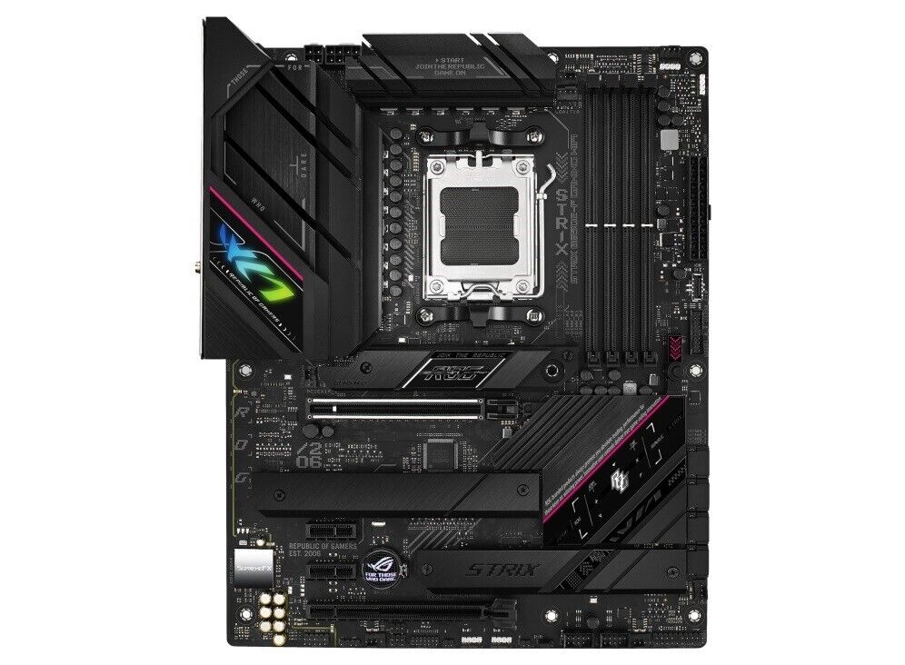 ASUS ROG STRIX B650E-F GA WIFI Motherboard AMD B650 AM5 Max128GB DDR5 ATX Retail