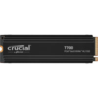 Crucial CT1000T700SSD5 T700 1TB PCIe Gen5 NVMe M.2 SSD with heatsink Retail