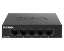 D-Link DGS-105GL 5-Port Gigabit Desktop Switch Metal Black Retail