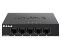 D-Link DGS-105GL 5-Port Gigabit Desktop Switch Metal Black Retail