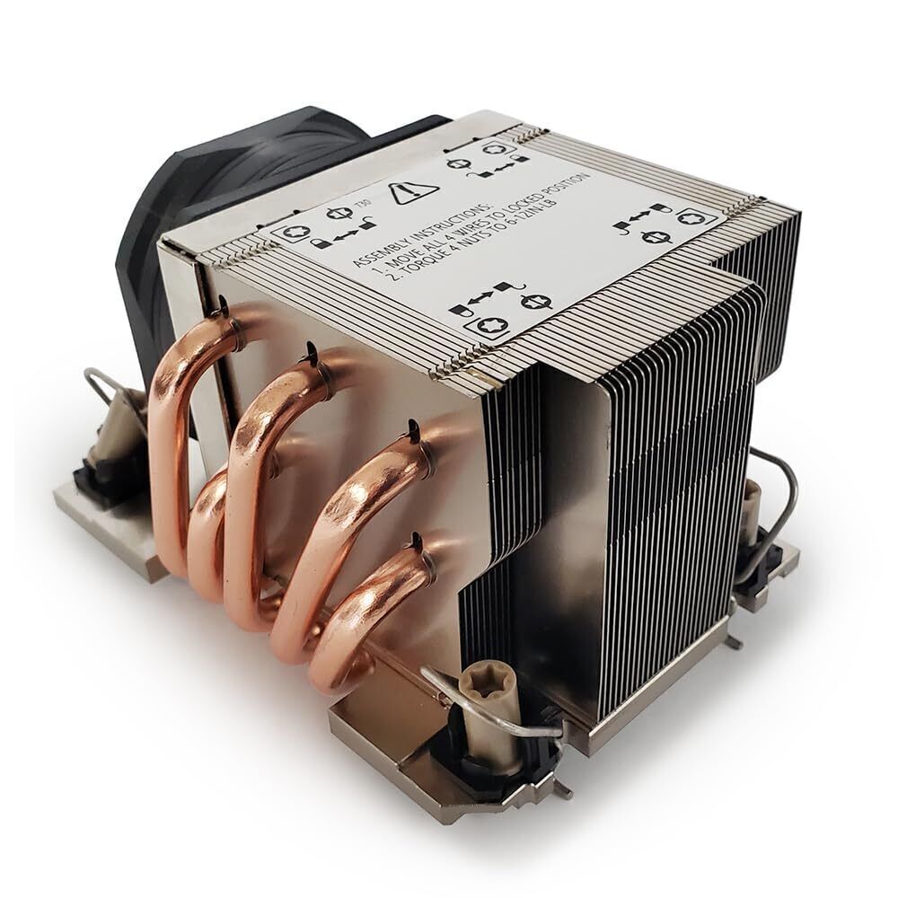 Dynatron S5R1 Fan 2U active heatsink FCLGA 4677 350 W Brown Box