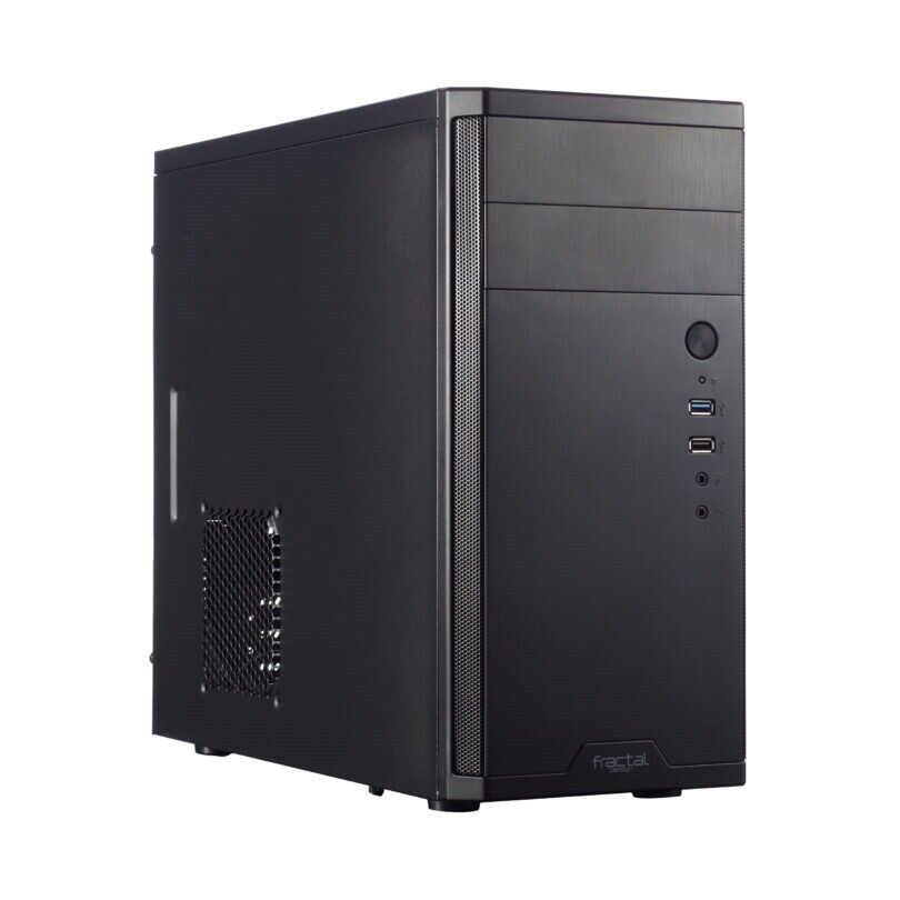 Fractal Design FD-CA-CORE-1100-BL PC case Core1100 2x5.25bays USB mATX mITX