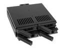 ICY DOCK MB324SP-B 4Bay 2.5 SAS SATA HDD SSD HS Mobile Rack f Single 5.25Bay