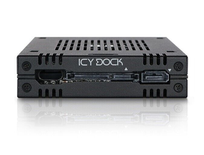 ICY DOCK MB742SP-B ExpressCage 2x2.5SAS SATA HDD SSD f External 3.5Bay