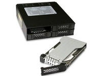 ICY DOCK MB994SP-4S 4 in 1 SAS SATA Hot Swap Backplane Raid Cage Black Retail