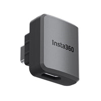 Insta360 CINTYAV/A Accessory Mic Adapter (Horizontal) Compatibility for RS