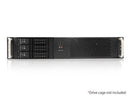 iStarUSA D-214-MATX Rackmount 2U Compact 2x5.25 USB2.0 microATX Chassis RTL