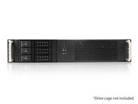 iStarUSA D-214-MATX Rackmount 2U Compact 2x5.25 USB2.0 microATX Chassis RTL