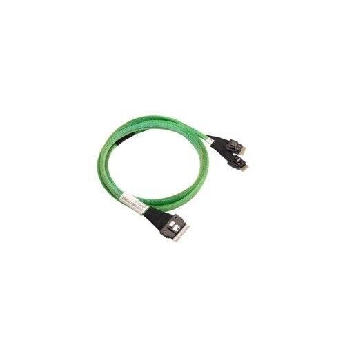 LSI Logic 05-60005-00 Broadcom Cable x8 SFF-8654 to 2xU.2 Direct 1M