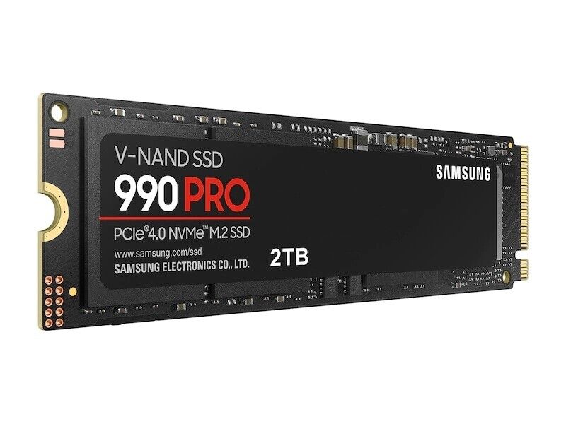 Samsung MZ-V9P2T0B/AM SSD 990 PRO 2TB PCIe NVMe M.2 Retail