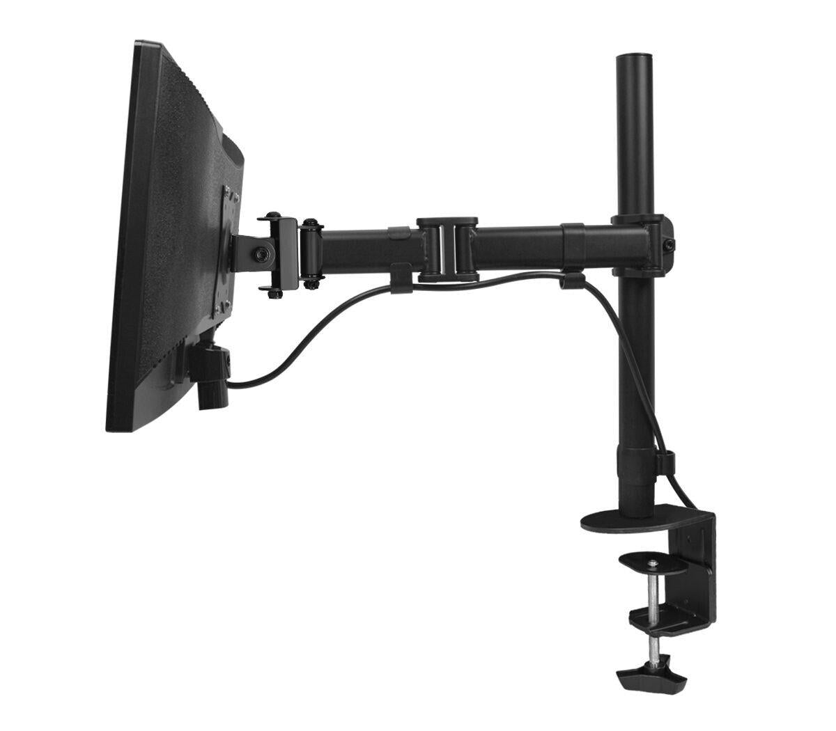 SIIG CE-MT1822-S1 Dual Monitor Articulating Desk Mount - 13" to 27" Screen Supp