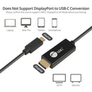 SIIG CB-TC0K11-S1 USB-C to DisplayPort Cable 2M OPP Bag