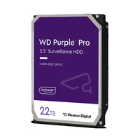 Western Digital WD221PURP Hard Drive 22TB 3.5 SATA 512MB AV WD Purple Pro Bulk