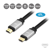 SIIG CB-H20S11-S1 4K High Speed HDMI Cable 4feet