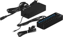 Sabrent HB-BU10 10 Ports USB 3.0 HUB w Individual Switches & LEDS PC Windows MAC