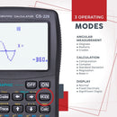 Adesso CS-229B Catiga Scentific Graphing Engineering 360 Func Calculator Black