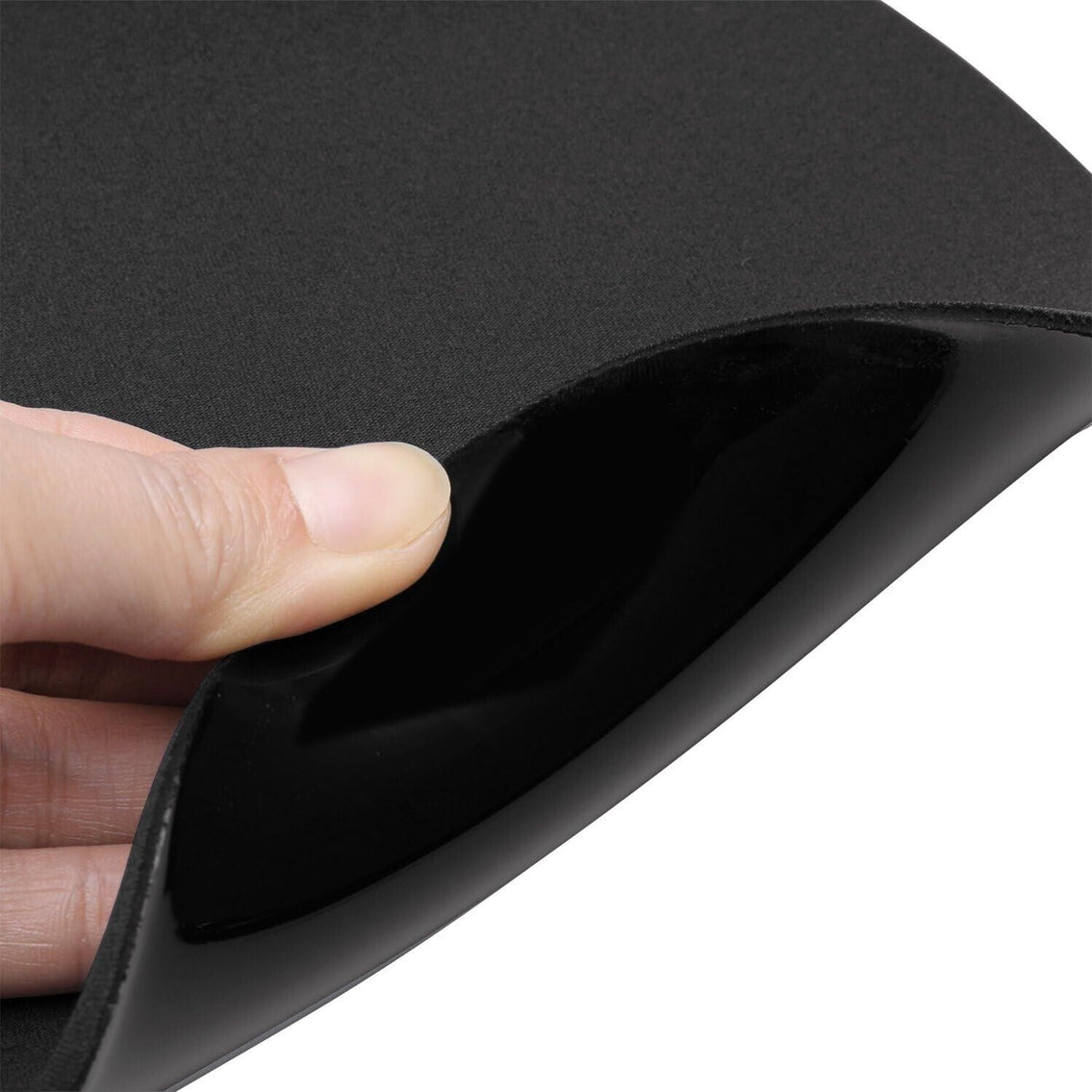 Adesso TRUFORM P200 Memory Foam Mouse Pad with Wrist Rest Anti-Slip Rubber Base