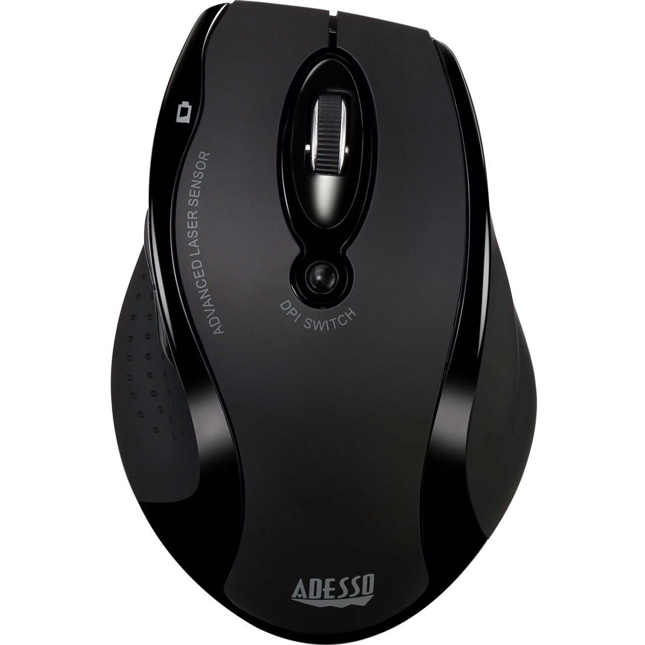 Adesso IMOUSE G25 Wireless Ergonomic Right Handed Laser Optical Mouse 1600DPI