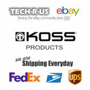 Koss VC20 155954 In-Line Headphone Volume Controller Level Adjustment 1/8" Jack