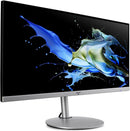 Acer UM.CB2AA.004 CB342CU 34" UW-QHD LED Monitor HDMI DisplayPort Silver 21:9