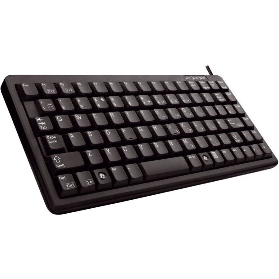 Cherry G84-4100LCMUS-2 G84-4100 Slim Black Wired Mechanical Keyboard USB PS2 TAA