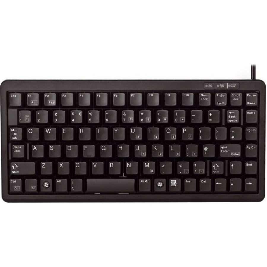 Cherry G84-4100LCMUS-2 G84-4100 Slim Black Wired Mechanical Keyboard USB PS2 TAA