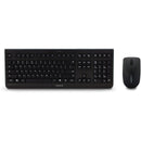 Cherry JD-0710EU-2 DW 3000 Wireless Flat Black Keyboard Mouse Hotkeys Nano USB