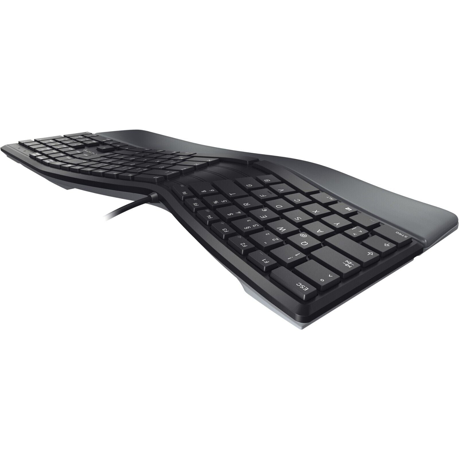 Cherry JK-4500EU-2 KC 4500 Ergo USB Wired Black Full Size Keyboard with Palmrest