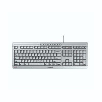 Cherry JK-8500EU-0 STREAM Gray Wired USB Keyboard Hotkey Spill Dust Resist