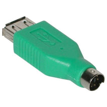 C2G 35700 USB to PS2 USB Mouse to PS/2 DIN-6F Computer Connector Green