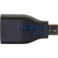 C2G 28868 USB-C Male to USB-A 3.1 Female Adapter Converter Data Transfer 1.5Gbps