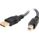 C2G 45003 10FT (3M) Ultima USB-A to USB-B 2.0 Standard CHARCOAL Printer Cable