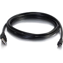 C2G 27366 10FT (3M) USB-A to USB-Micro-B Male Male BLACK Long Cord Cable