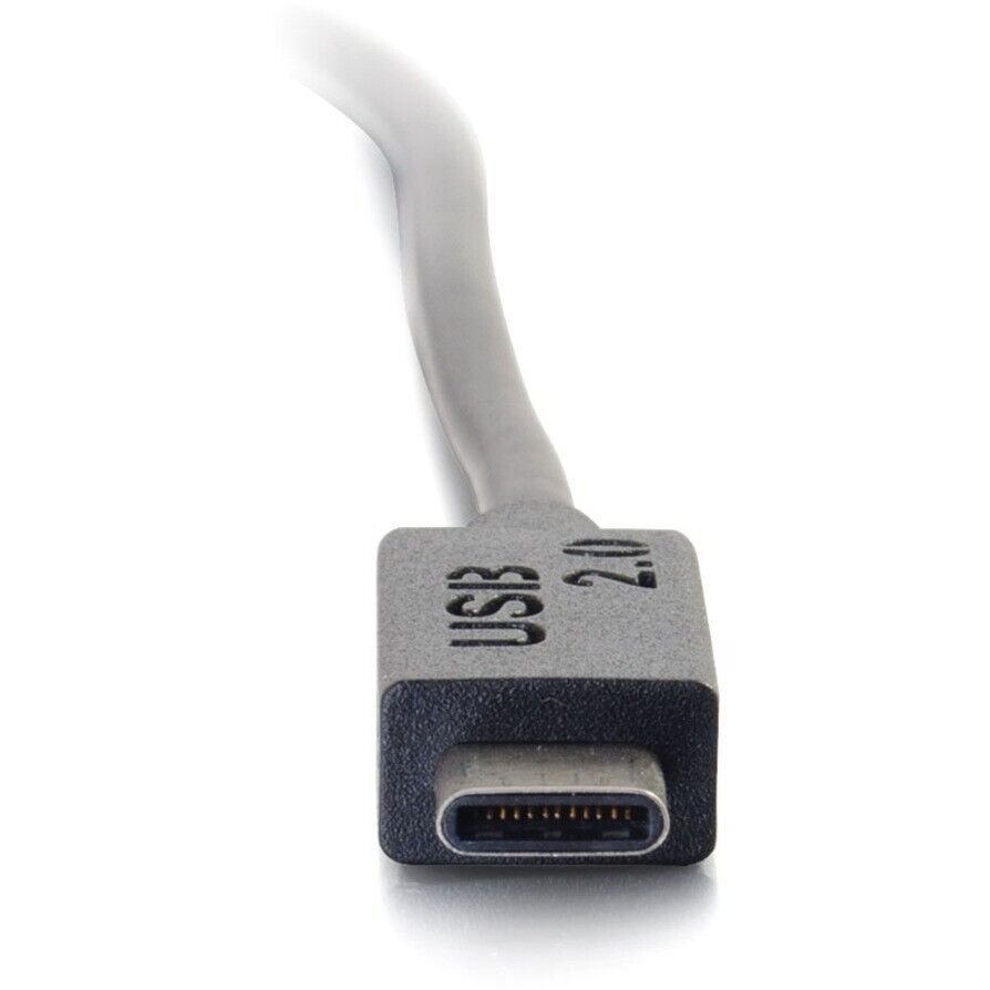 C2G 28871 6FT (72") USB-C to USB-A 3.1 3A 5Gbps Male Male Long Black Cable