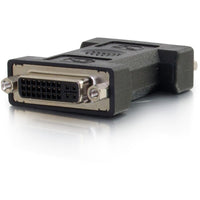 C2G 18403 DVI-I DVI-D Female Female Coupler 29-PIN Dual Link Video BLACK Adapter