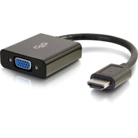 C2G 41350 8" HDMI to VGA Male to Female Converter Adapter 1080p Video Dongle