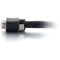 C2G 50212 6FT VGA Video BLACK 15-PIN Standard use IN-WALL CMG-Rated Male Male