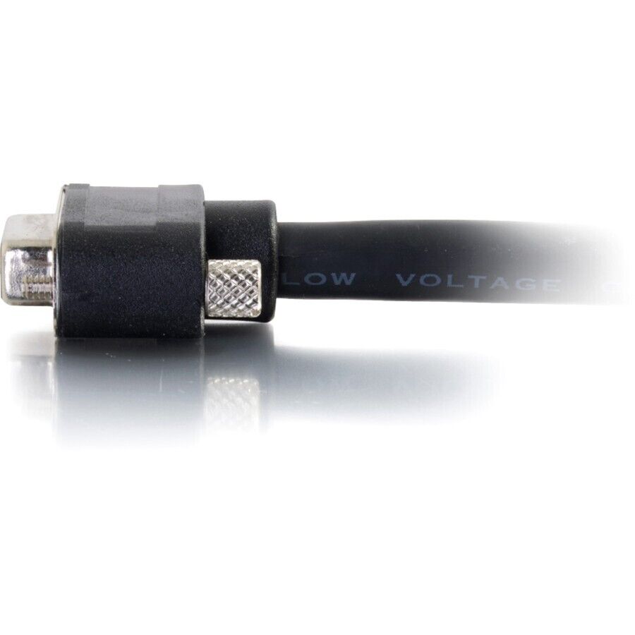 C2G 50212 6FT VGA Video BLACK 15-PIN Standard use IN-WALL CMG-Rated Male Male