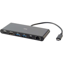 C2G 28845 USB-C Docking Station w 4K 3840 HDMI USB 5Gbps Giga Ethernet 60W Power