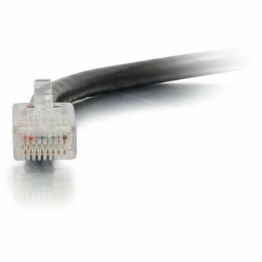 C2G 04115 10FT (120") CAT6 Non-Boot BLACK RJ45 UTP Network Ethernet Patch Cable