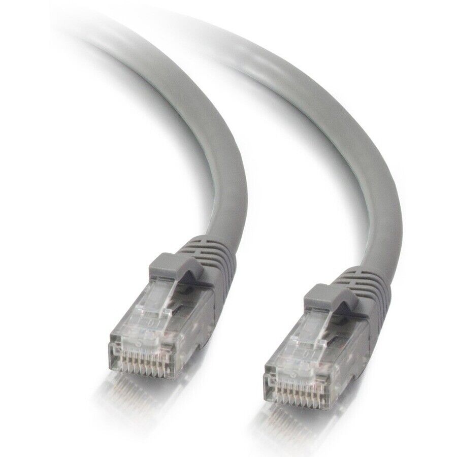 C2G 15199 10FT (120") CAT5e Snagless GRAY RJ45 UTP Network Ethernet Patch Cable