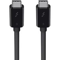 Belkin F2CD084BT0.5MBK 1.6FT Thunderbolt 3 USB-C to USB-C 100W for Data Transfer